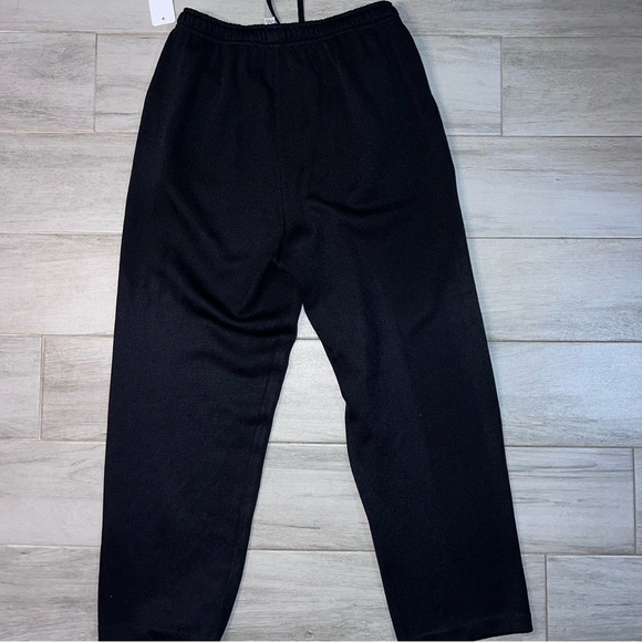 St. John Sport Black Santana Knit Monochrome Elastic Waist Pants, Women’s Size 2 - Picture 4 of 6